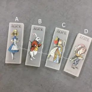 日本製 Alice on Wednesday 愛麗絲夢遊仙境 愛麗絲 時間兔 紅心皇后 帽客 愛麗絲專賣店 鉛筆盒