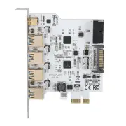 PCI-E To USB3.0 4 Port Type C Adapter Expansion Card Connector Interfac