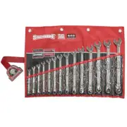 New Sidchrome 14pce 440 Pro Series Ring & Open End Metric Spanner Set SCMT22297