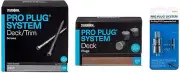 Pro Plug System for Trex Transcend Tiki Torch Decking, Combo Kit, 375 Plugs and