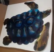 Tropical Metal wall decor turtle steel art plasma cut decorative wall hang art