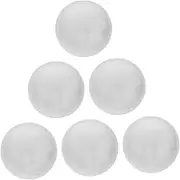 6pcs Polished Stainless Steel Gazing Balls Lightweight Reflective Garden Mirror Balls for Photography Decor Compact for Easy Use and Unique