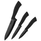 3PCS Ceramic Chef Knives Set Ultra Sharp Non-Stick Kitchen Blades Gift Box