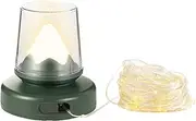 Camp Lights String,Camping Lamp Tent Lantern - Quick Storage Retractable 32.8FT Rechargeable Water Resistant Portable LED Lantern Bulb for Patio Awning Garden