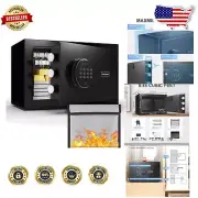 Small Digital Safe with Alarm for Home or Office - 0.45 Cuft Security Solution