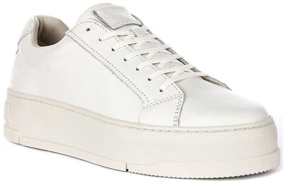 New Vagabond Judy Lace Up Chunky Sole Platform Womens Sneakers White Size US 6 M