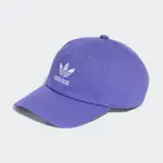 ADIDAS愛迪達帽子 紫色帽子 水洗老帽 運動帽 棒球帽 IB9991