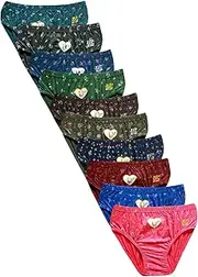 [JIL X] Women's Cotton Briefs/Hipster Panties Underwear Combo Pack
