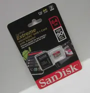 Sandisk 64G Micro Extreme U3 4K ultra HD video SD card for DJI Mavic Pro air