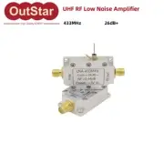 Low Noise Amplifier Module 433MHz UHF RF LNA 50ohms 26dB+ SMA Female Connector