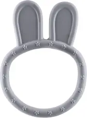 Zopa Silicone Rabbit Teether Dove grey