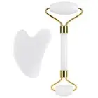 Jade Roller Gua sha Board Anti Aging Face Massage Beauty Care Slimming TooYO~