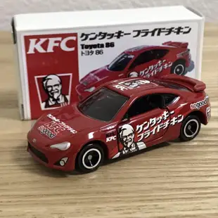 [全新稀有絕版品] 1/60 Tomica Toyota 86 KFC 限量版