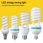 No Flicker Spiral Light Bulb AC220V Energy-saving Lamps Tubes Make-up