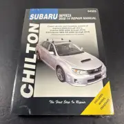SUBARU IMPREZA SERVICE MANUAL REPAIR SHOP CHILTON WRX STI BOOK 02-14 11 09 03 08