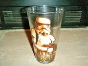 STAR WARS PINT GLASS 16 OZ STORM TROOPER STORMTROOPER AUTHENTIC GLASS NEW RARE