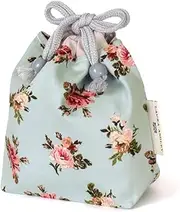 COLORFUL CANDY STYLE Laura Ashley N3586400 Drawstring Bag, Small Cup Bag, for Girls, Children, Elementary School Students, School Entrance