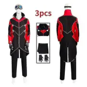 Dr Eggman Et Pants Costume Men's Ivo Nik Trench Uniform Glasses Gs Clothes 3pcs M