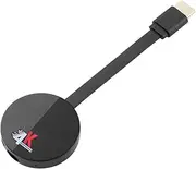 Fahgaer Wireless Display Receiver 4K -Compatible WiFi Display Adapter 5G+2.4G for Android/iOS/