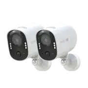 Swann (2 Pack) Xtreem4K Wireless Security Camera with 2-Way Talk, Siren & Heat