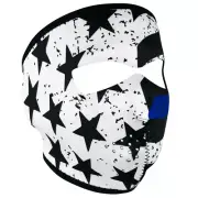 Zan® Full Mask Neoprene Thin Blue Line