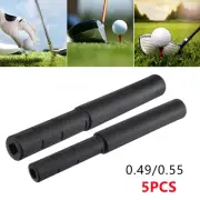 5Pcs Golf Club Graphite Shaft Extensions Rods Irons Putter Extender-Sticks