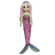 Purple Mermaid Doll Soft Plush Toy Kendra 17"/45cm Mythical Creatures