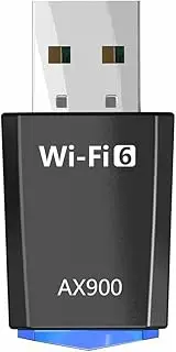 Snblzhef AX900 WiFi6 WiFi Adapter 900Mbps USB WiFi Bluetooth Network Card 2.4G/5Ghz WiFi Adapter 802.11ax for Laptop Win 7 10 11