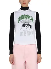 [Raf Simons] Raf Simons-Printed Top-Donna M