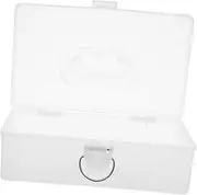 GARVALON Rectangular Clear Storage Container for Mahjong Tiles Beads Crafts Accessories Capacity with Easy Maintenance and Unique Design