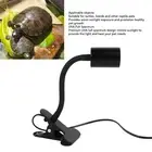 Reptile Clamp Heat Lamp UVA Full Spectrum Brightness Adjustable Basking Hot