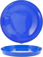 Toyvian 2pcs Reusable Empty Bubble Water Tray for Safe Bubble Container Encourages Teamwork and Creativity for Outdoor Fun and Family Bonding Activities