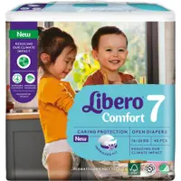 在飛比找蝦皮購物優惠-Libero 麗貝樂 Comfort 7 黏貼紙尿褲 40片