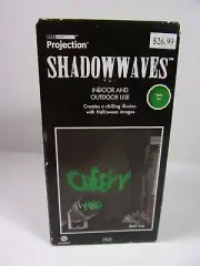 NIB LED PROJECTION SHOW SHADOW WAVES CREEPY CHILLING ILLUSTIONS INDOOR/OUTDOOR