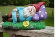 11"x6"x5" gnome Concrete Mold-Latex/fiberglass new mold.