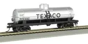 Bachmann Texaco 40' Single-Dome Tank Car - Silver Series - HO Scale
