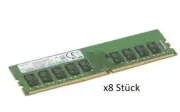 8x 16GB 128GB DDR4 2400MHz ECC REG for Supermicro X10DRG-H, X10DRG-HT-