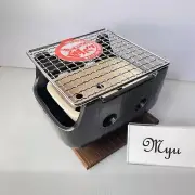 Banko Ware Japanese Hibachi Grill Water Stove Charcoal Square Shichirin Shingle
