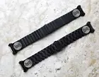 Lady Justice Engraved Black Band Strap for Fitbit Ionic Smartwatch B-BJ2