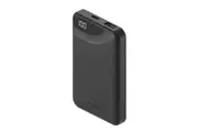 Cygnett ChargeUp Boost 3rd Gen 5K mAh Power Bank - Black (CY4340PBCHE),1xUSB-C(10.5W),1xUSB-A(10.5W),15cm USB-C Cable,Digital Display,Charge 2 Devices