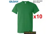 10 Packs Gildan T-SHIRT Basic Tee S - 5XL Small Big Men Heavy Cotton (Antique Irish)