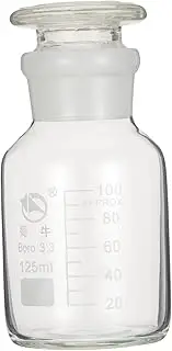 Cabilock Glass Chemical Reagent Bottle Narrow Mouth Design for Safe Storage and Easy Sampling Laboratories Schools and Research Settings