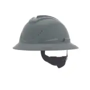 Msa Safety Full Brim Cooling Helmet,Ratchet,4 10215836 Msa Safety 10215836