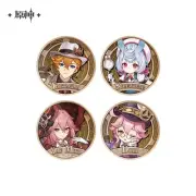 miHoYo Genshin Impact FES 2024 Official Badge Yae Miko Tartaglia Dori Sigewinne