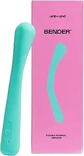 Unbound Bender Handheld Massager – 10 Speeds & Patterns – USB Rechargeable - Flexible, Waterproof, Quiet Massager – Neck & Shoulder Massager - Electric Handheld Massager – Great for Travel – Mint