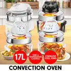 17L DIGITAL TURBO CONVECTION OVEN ELECTRIC COOKER AIR FRYER 1400W Heater