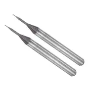1.5x0.3mm Tungsten Carbide CNC End Mill CNC Router Bits Right Hand 2pcs