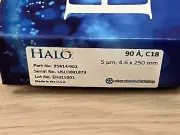 New HPLC Column Halo C18 5um 4.6x250mm 90A 95814-902 opened