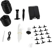 Solar Drip Irrigation System with Intelligent Timer - Automatic Watering Kit for Potted Plants, Wall-Mounted or Ground Installation, Eco-Friendly Garden Solution