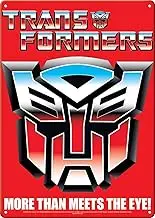 Ata-Boy Transformers Metal Sign, Autobot Size 8.25” X 11.5”